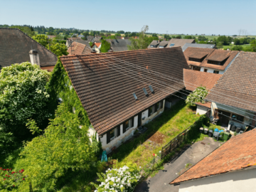 Charmantes Sanierungsobjekt mit großem Scheunenanbau und vielfältigem Entwicklungspotenzial, 79423 Heitersheim, Einfamilienhaus