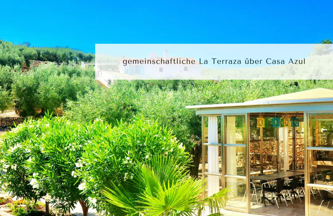 Gemeinschaftlicher Wintergarten/Loggia