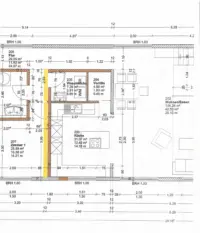 Grundriss Wohnen und Essen