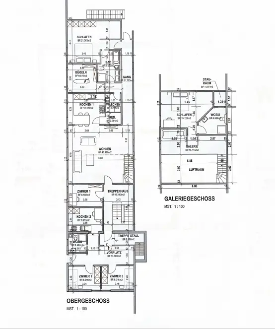 Grundriss Obergeschoss
