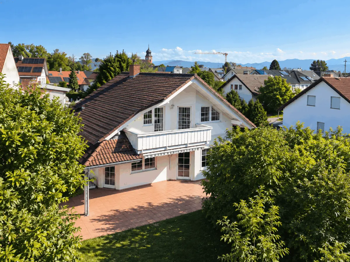 Terrassenansicht